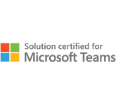 Solutions certified for Microsoft Teams