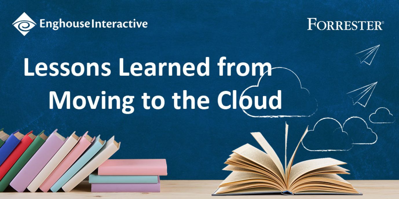 Lessons Learned from Moving to the Cloud