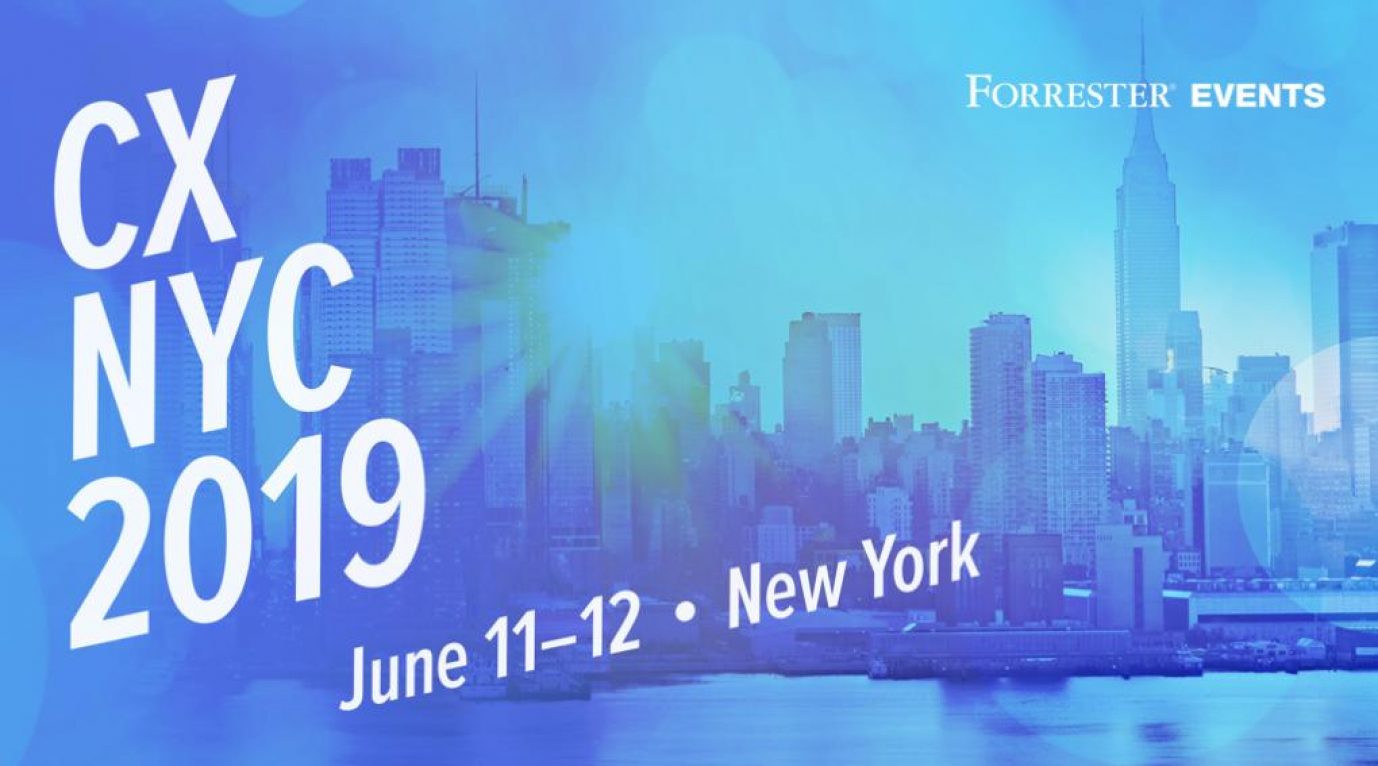 CX NYC 2019 - Forrester Events