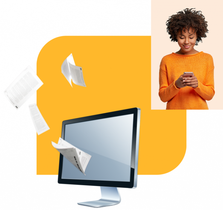 Fax server software collage