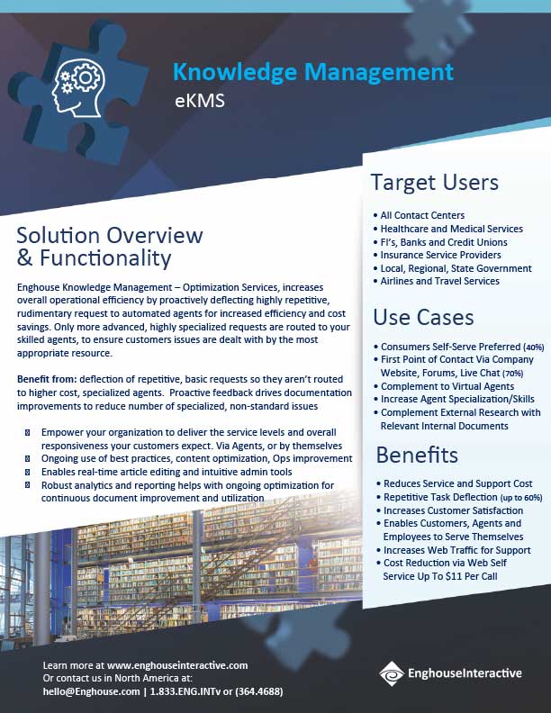 eKMS brochure cover