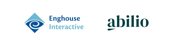 Logotipo de la IE y Abilio