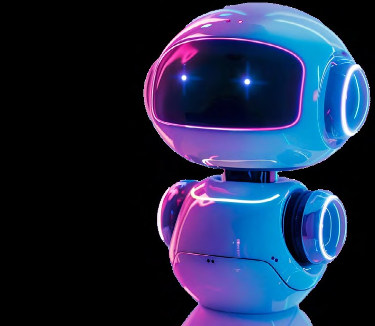 A rendered virtual agent character